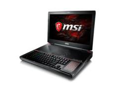 All the premium features on the GT83VR Titan add up to a total weight of 12 lbs. (Source: MSI)