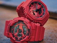 The new red Casio G-Shock watches (pictured) are now available in the US. (Image source: Casio)
