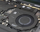 The Core Ultra X7 runs faster on the Dell by quite the margin when compared to the new Framework