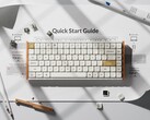 Keychron K3 HE wireless gaming keyboard in white