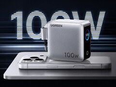 The new Ugreen Nexode Pro 100W features four ports and a smart display