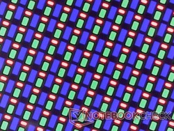 Sharp OLED subpixels