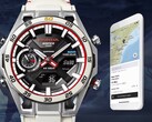 Casio’s ECB-2300HR-1A watch (pictured) is a special edition model designed with Honda. (Image source: Casio)
