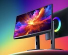 The HKC M10 Ultra happens to be the first monitor with an RGB mini LED panel. (Image source: HKC via ITHome)