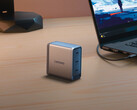 The Multi-Port USB-C 100W GaN Charger comes in two colour options. (Image source: Lenovo)