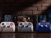 The 8BitDo Pro 3 Bluetooth GamePad is available to buy now in three colors. (Image source: 8BitDo)