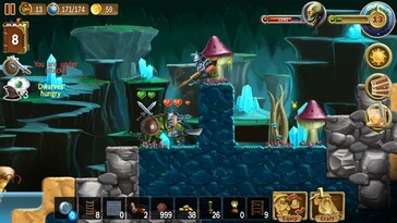 An image showing an environment in Craft The World.