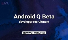 Huawei is now inviting developers with the Mate 20 Pro to test Q Beta 3. (Source: Huawei)