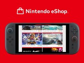 Nintendo eShop changes shown on Switch 2 console (Image source: Nintendo of America with edits)