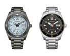 Pictured, from left to right: Citizen AW1887-56L and AW1888-53E. (Image source: Joyeria Pato)
