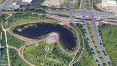 GNSS test ride: lake