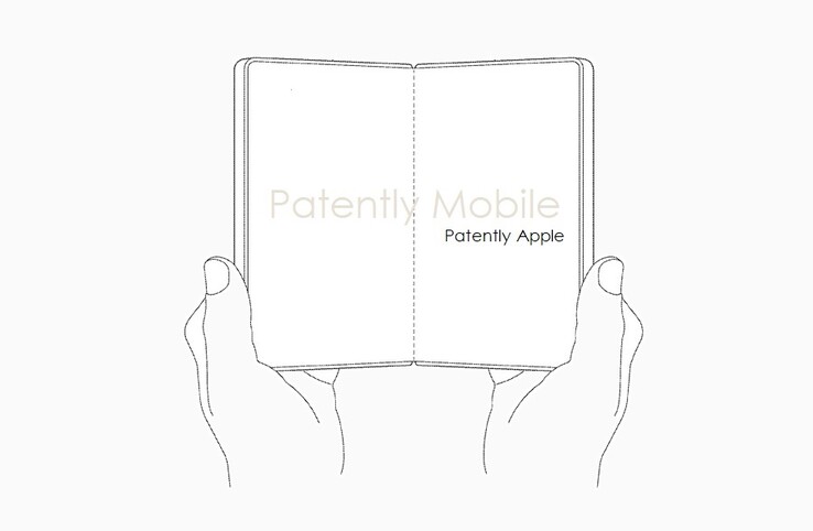 Internal foldable screen (image source: PatentlyApple)