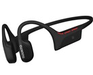 The rugged Suunto Wing 2 bone conduction headphones are designed to keep runners on trails safe with LED lights for safety. (Image source: Suunto)