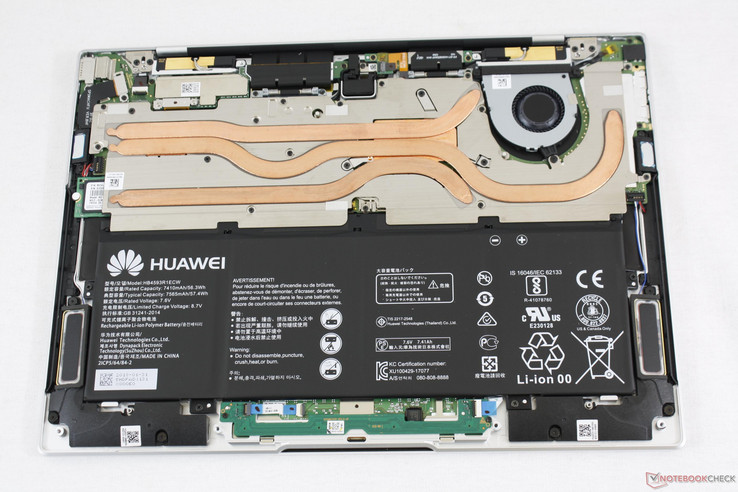 Huawei Matebook X Pro (i5-8250U, MX150) Laptop Review - NotebookCheck.net