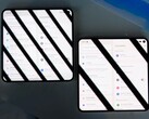 The Google Pixel 10 Pro Fold (right) flickers far less than its predecessor. (Image source: Android Central, YouTube)