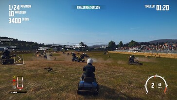 Pictured: A gameplay screenshot from Wreckfest.