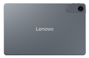 Rear of the Lenovo Xiaoxin 10.1 tablet in light blue