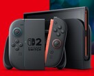 The Nintendo Switch 2 console pictured