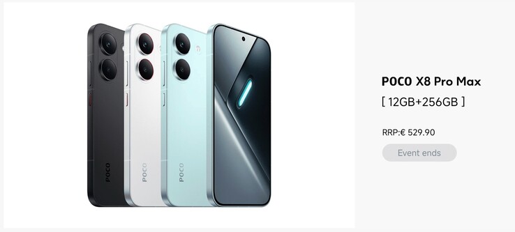 Xiaomi Poco X8 Pro Max