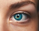 A close-up image showing a human eye
