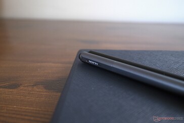 The Note E's pen feels slightly better to hold than the Ink's pen.