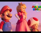 Mario and Princess Peach in The Super Mario Bros. Movie (Image source: UIP Singapore)