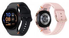The Galaxy Watch FE will be offered with different colour combinations and watch bands to the older but technically similar Galaxy Watch4. (Image source: Samsung via Sudhanshu Ambhore)