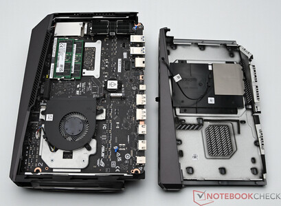 Asus ROG NUC 15 without side cover