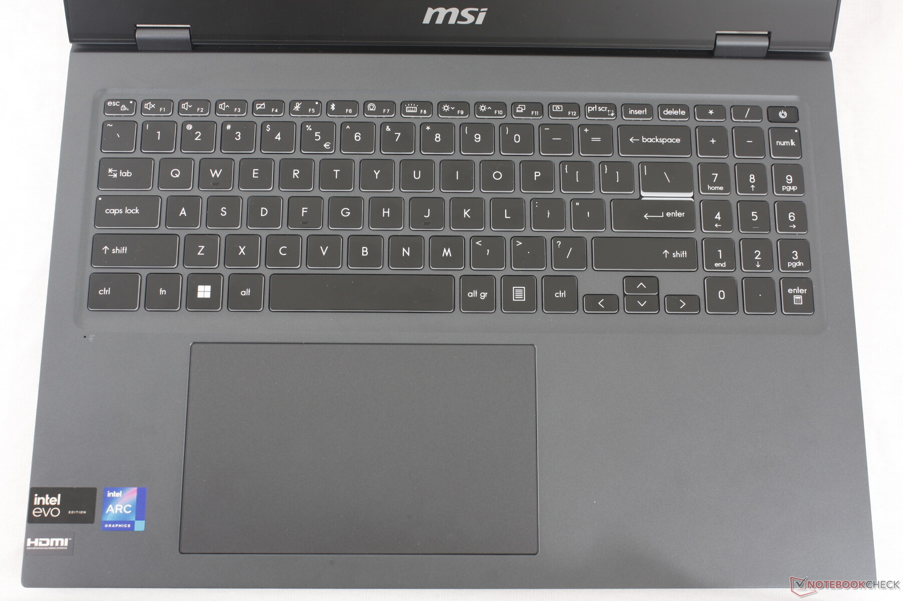 MSI Prestige 16 B1MG laptop review: From Core i7 Xe to Core Ultra 7 Arc ...