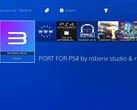 A screengrab of RPCS3 installed on a jailbroken PS4