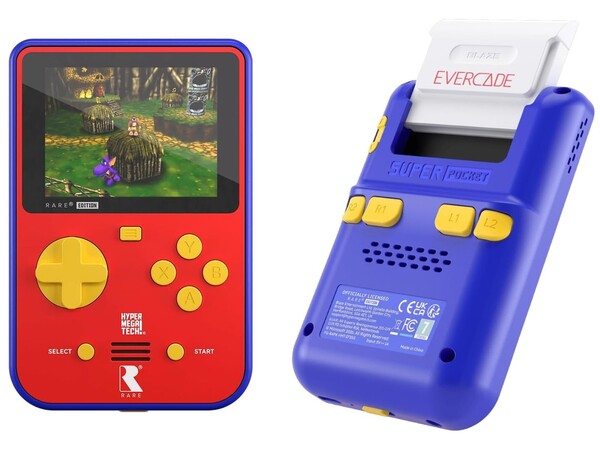 The Super Pocket Rare Edition is also compatible with Evercade cartridges.