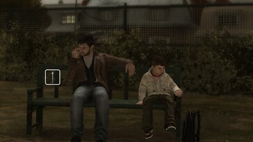 Pictured: A gameplay screenshot from Heavy Rain.