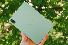 The Oppo Pad Mini in Mint Green, which is expected to launch globally in the coming days