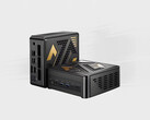 The refreshed Topton D12 Ultra with Zen 5 processors starts at around $296. Pictured: a promo picture showing the design of the mini PC. (Image source: Topton)