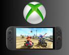 Xbox logo above Switch 2 console (Image source: Microsoft Xbox Gaming, Nintendo of America)