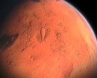 An illustration showing the planet Mars and its atmosphere. (Image source: Aynur_zakirov - Pixabay)