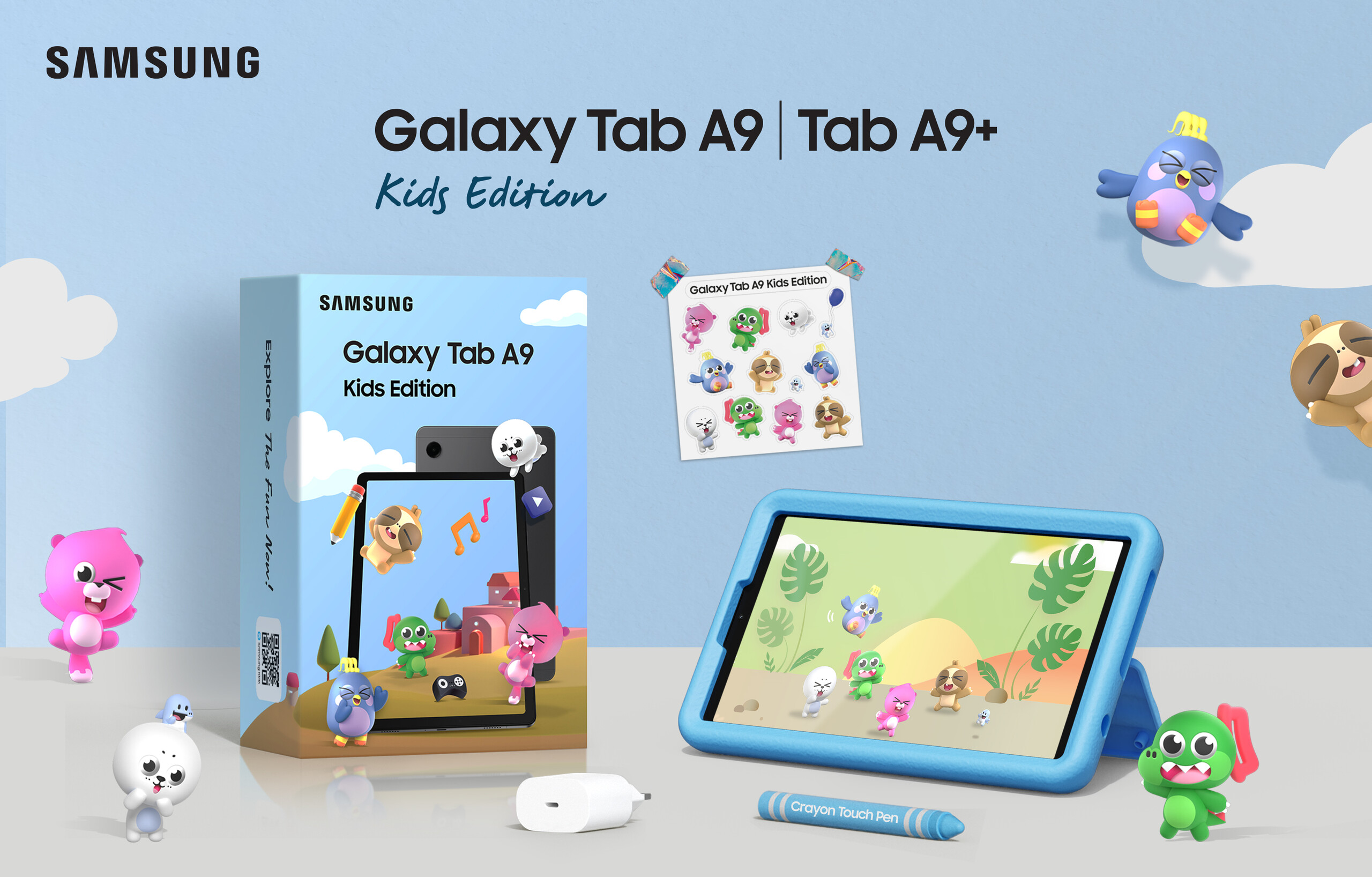 Samsung continues its iPad assault with the new Galaxy Tab A9 series 