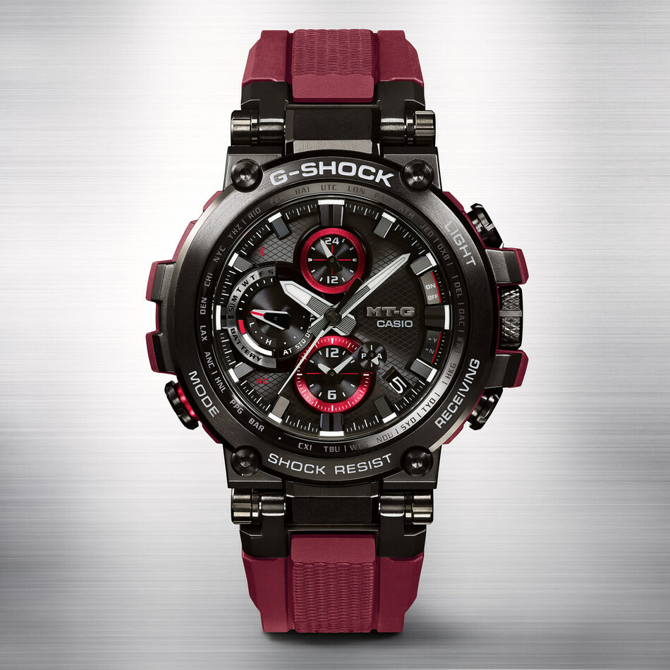 Casio announces a new GSHOCK MTG connected watch with "Vibrant Red