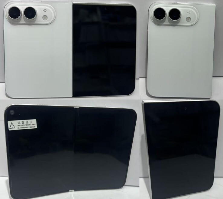 A design model of the foldable iPhone Ultra in white.