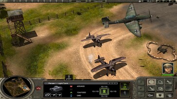 Pictured: A gameplay screenshot from Codename Panzers – Phase One.