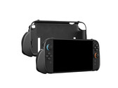 A promotional image displaying Genki's Attack Vector modular grip case for Nintendo Switch 2. (Image Source: Genki)
