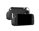 A promotional image displaying Genki's Attack Vector modular grip case for Nintendo Switch 2. (Image Source: Genki)