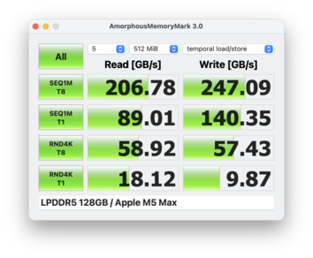 Memory Mark MacBook Pro 14 M5 Max