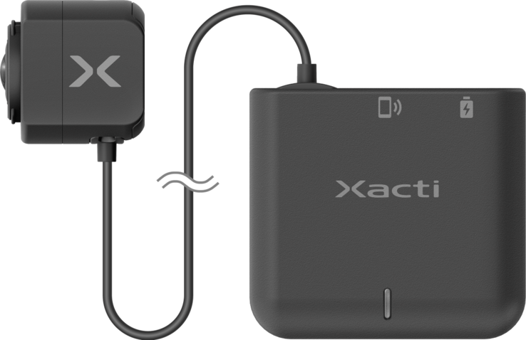 The CX-WL100 consists of a compact camera head connected to a separate main unit. The camera head weighs approximately 29.5 g without its cable.
