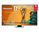 The 65-inch Hisense 65U8QG features a 4K VA panel with 2,048 local dimming zones.