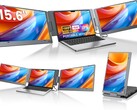 The KYY X90E triple portable monitor comes with dual 15.6-inch IPS panels (Image source: KYY)
