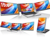 The KYY X90E triple portable monitor comes with dual 15.6-inch IPS panels (Image source: KYY)