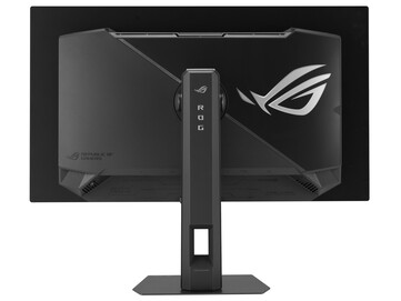 The back of the XG27ACDMS and XG27AQDMES monitors.