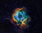 An image showing the Rosette Nebula.