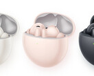 Available in pink, white, and black, the FreeBuds 7i deliver up to 35 hours of music playback. (Image Source: Huawei)